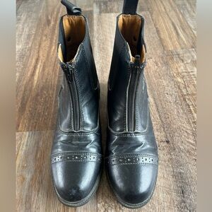 Ovation girls horse riding boots in black